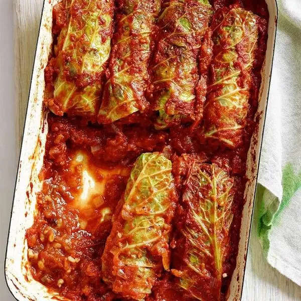 Vegan Vegetarian Vegetarian Stuffed Cabbage — American recipe