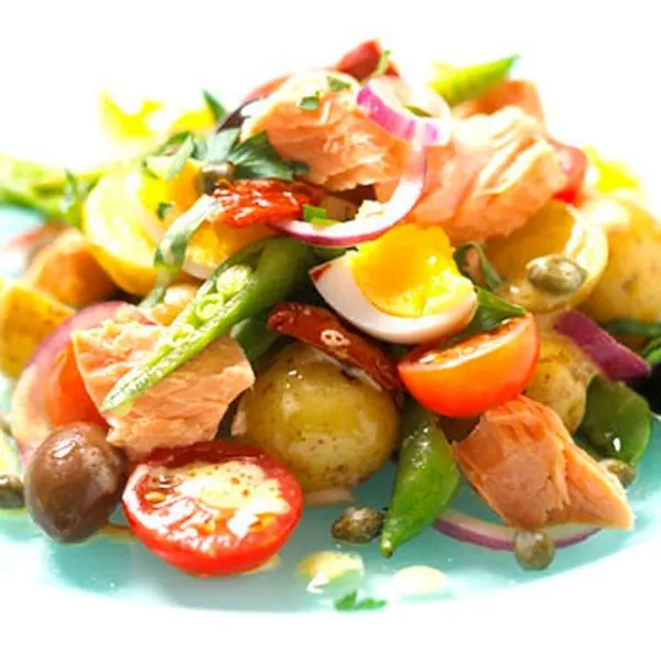 Dairy-Free Nut-Free Seafood Nicoise Pasta — French recipe