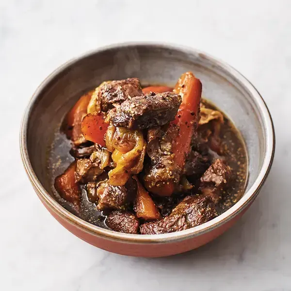 Dairy-Free Nut-Free Meltin' mustardy beef — British recipe