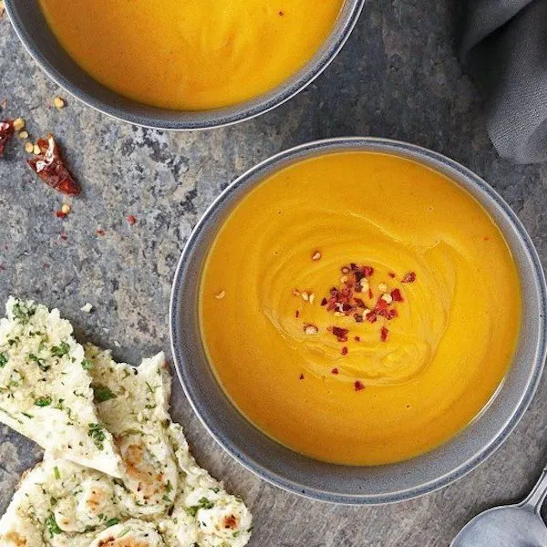 Vegan Vegetarian Ginger and Sweet Potato Soup — South american recipe