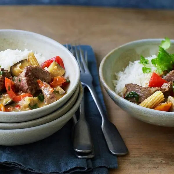 Gluten-Free Dairy-Free Thai beef curry — South east asian recipe