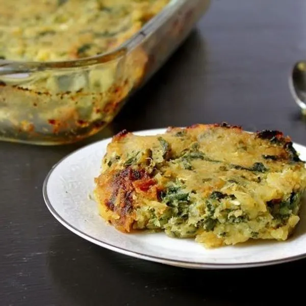 Vegetarian Dairy-Free Italian Spaghetti Squash Casserole — Italian recipe