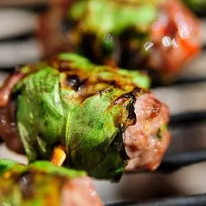 Gluten-Free Dairy-Free Thai Beef Rolls with Sweet Chili Sauce Recipe | Grilling — South east asian recipe