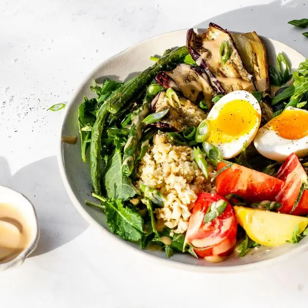 Vegetarian Gluten-Free Salad Silog — Chinese recipe