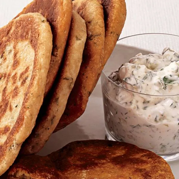 Vegetarian Gluten-Free Traditional Indian Raita — Indian recipe