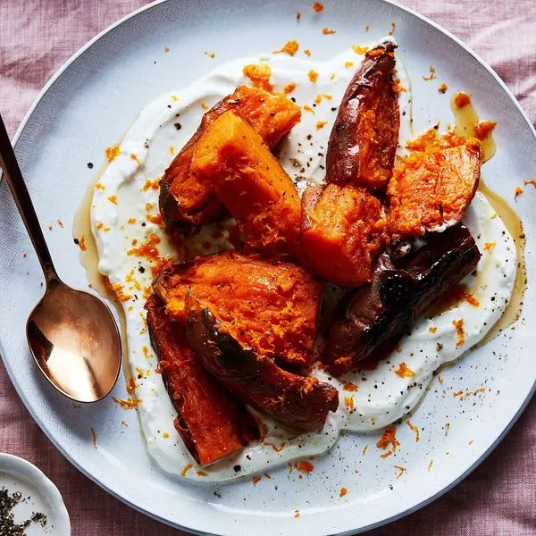 Vegetarian Gluten-Free Slow-Roasted Sweet Potatoes (for Dessert!) — French recipe