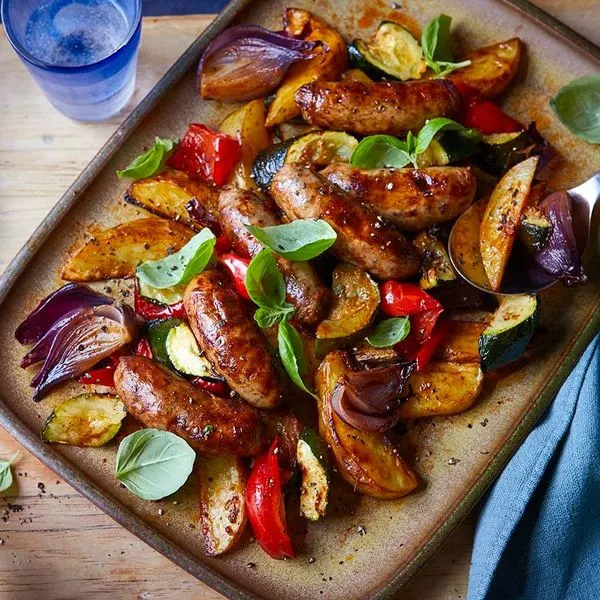 Gluten-Free Dairy-Free Air fryer sausage bake — Italian recipe