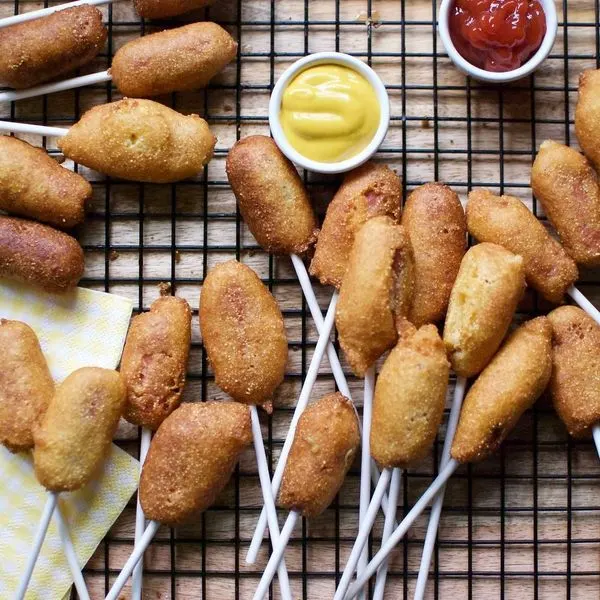 Nut-Free Shellfish-Free Gluten-Free Corn Pups — American recipe
