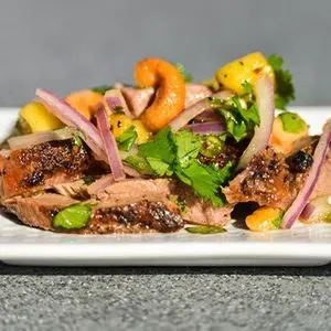 Gluten-Free Dairy-Free Thai Spicy Duck Salad Recipe — South east asian recipe