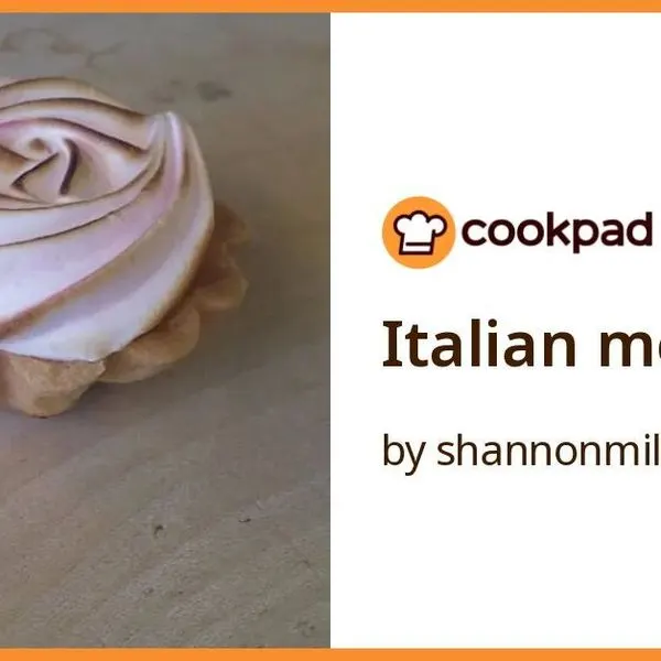 Vegetarian Gluten-Free Italian meringue — Italian recipe