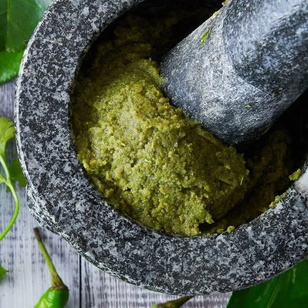 Vegan Vegetarian Thai Green Curry Paste — South east asian recipe