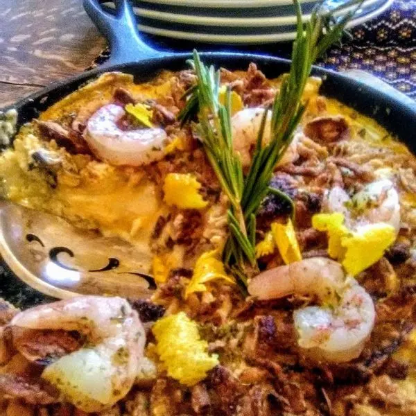 Nut-Free Soy-Free Broken Lasagne Seafood Frittata — Italian recipe