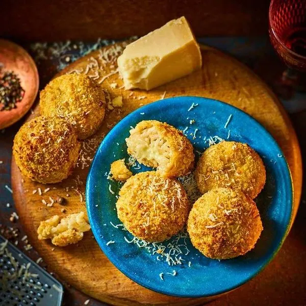 Nut-Free Shellfish-Free Air fryer arancini — Italian recipe
