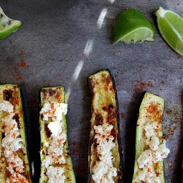 Vegetarian Gluten-Free Charred Mexican Zucchini — Mexican recipe