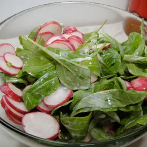 Vegetarian Gluten-Free Cook the Book: Radish Salad — French recipe