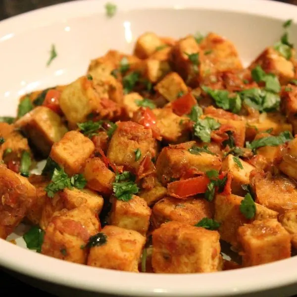 Vegan Vegetarian Indian Curried Tofu — Asian recipe