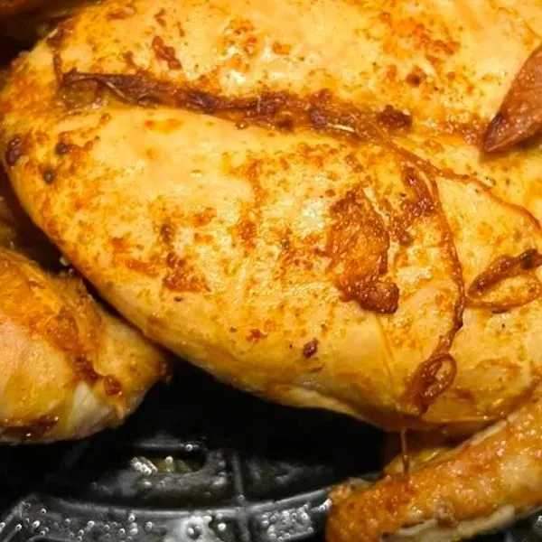 Gluten-Free Dairy-Free Air fryer whole chicken — American recipe