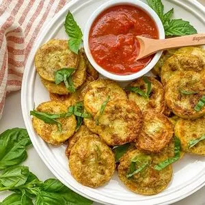 Vegetarian Nut-Free Italian-Style Fried Squash Recipe — Italian recipe