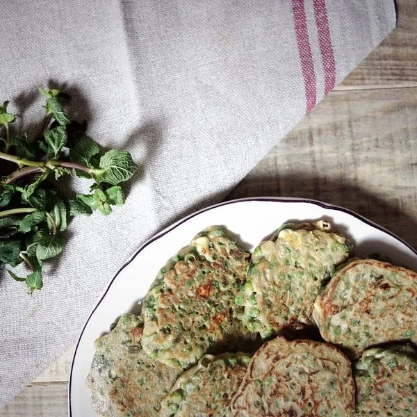 Vegetarian Gluten-Free Vegetarian patties with peas — British recipe