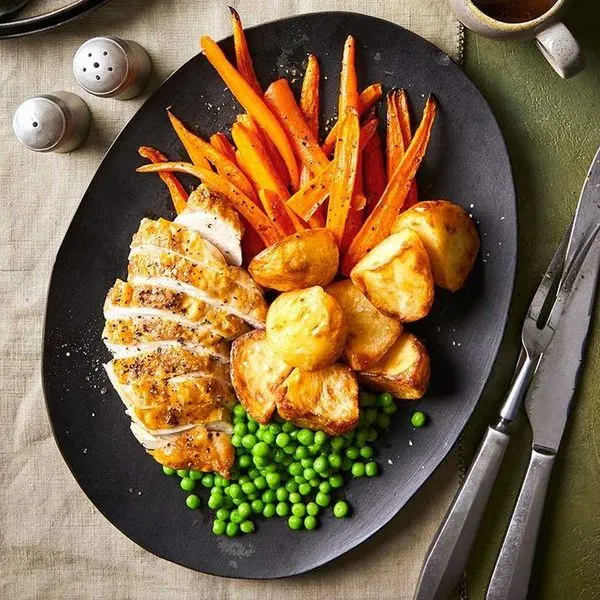 Gluten-Free Dairy-Free Air fryer roast dinner — South american recipe