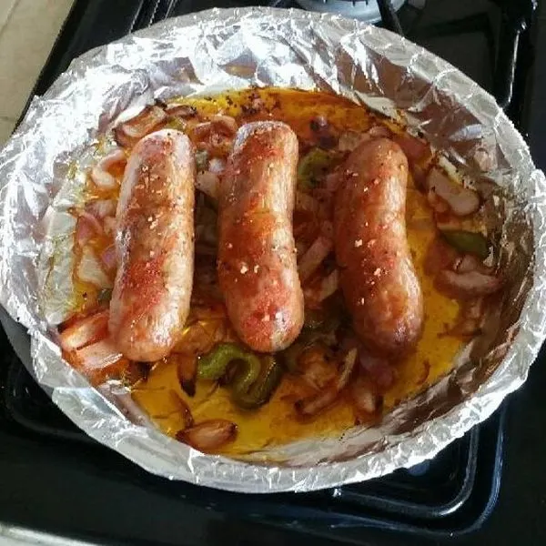 Gluten-Free Dairy-Free Oven Baked Italian Sausage and Veggies — Italian recipe