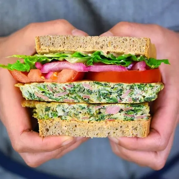 Vegetarian Dairy-Free St. Paul Sandwich (Paleo, Low Carb, Gluten Free) — Nordic recipe