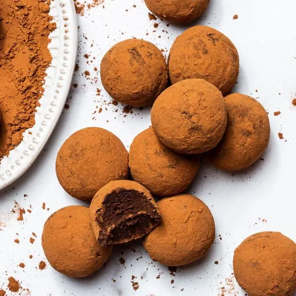 Vegetarian Gluten-Free Keto Chocolate Truffles — American recipe