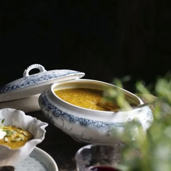 Nut-Free Shellfish-Free Spicy Pumpkin Soup — British recipe