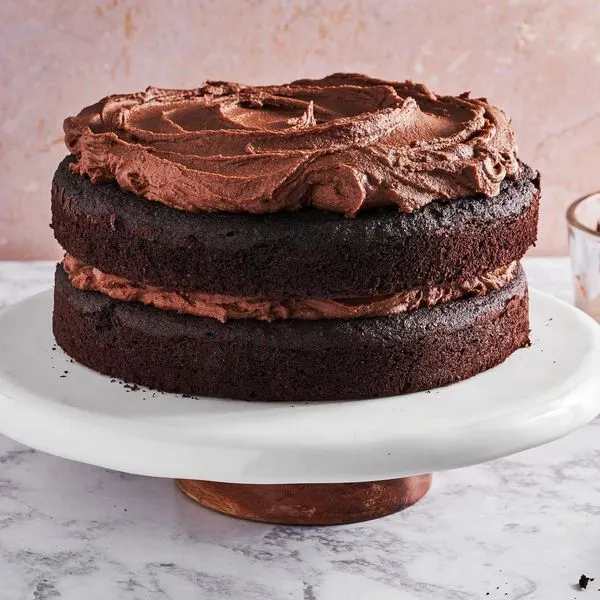 Vegetarian Gluten-Free Keto Chocolate Cake — American recipe