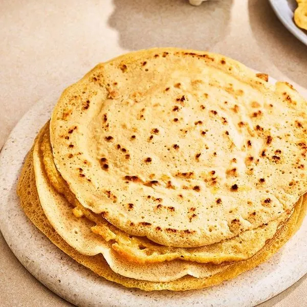 Vegan Vegetarian Gluten-free flatbreads — American recipe