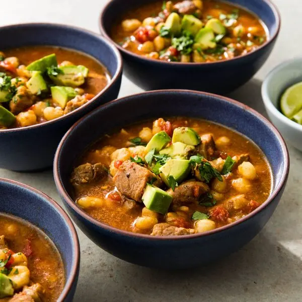 Gluten-Free Dairy-Free Slow-Cooker Pork Posole — Mexican recipe