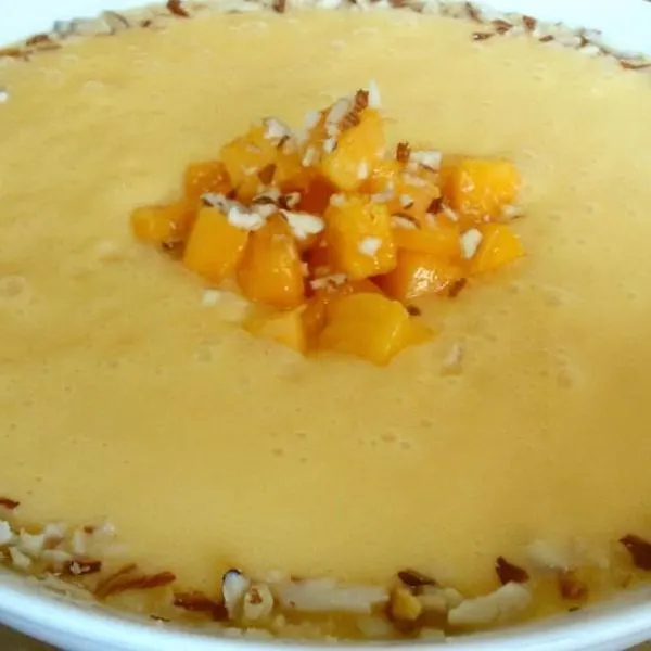 Vegetarian Gluten-Free Quick Mango dessert — French recipe