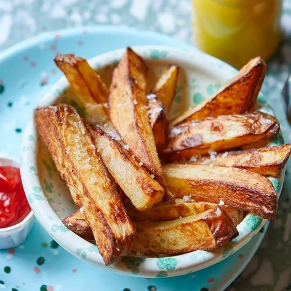 Vegan Vegetarian Air fryer chips — American recipe