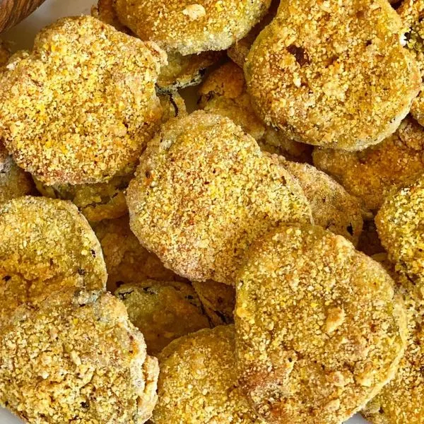 Vegetarian Dairy-Free Crispy Air Fryer Pickles — French recipe