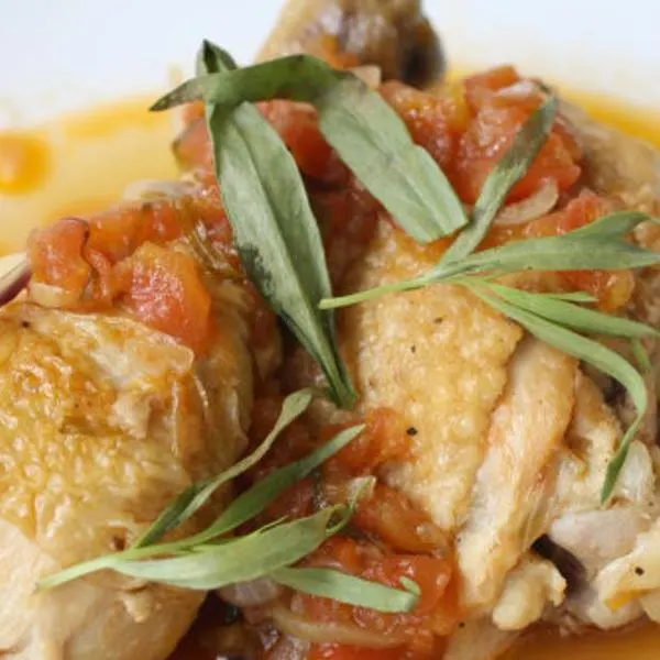 Nut-Free Shellfish-Free French In A Flash: Tarragon Chicken — French recipe