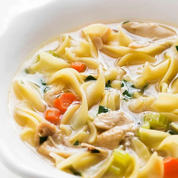 Dairy-Free Nut-Free Homemade Chicken Noodle Soup — Asian recipe