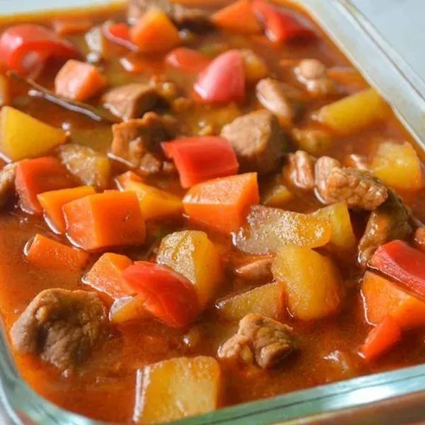 Dairy-Free Nut-Free Pork Menudo — French recipe