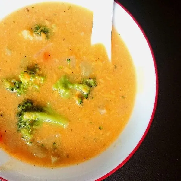 Gluten-Free Nut-Free Allergy Friendly Panera Broccoli Cheddar Soup — American recipe