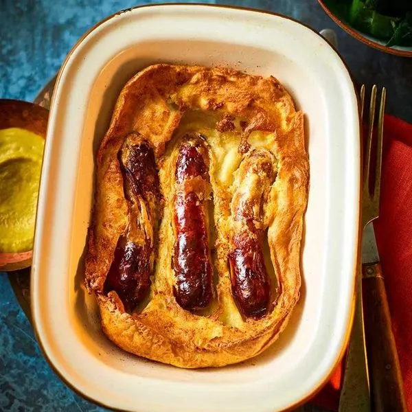 Nut-Free Shellfish-Free Air fryer toad-in-the-hole — British recipe