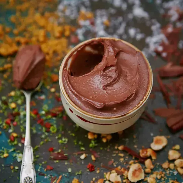 Vegetarian Nut-Free Vegan chocolate pots — American recipe