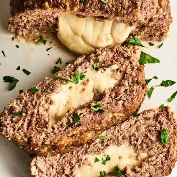 Keto Nut-Free Easy, Cheesy Keto Meatloaf — American recipe