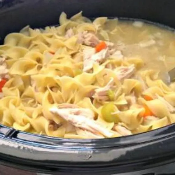 Nut-Free Shellfish-Free Crock Pot Chicken Noodle Soup — Asian recipe