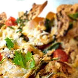 Vegetarian Gluten-Free Vegan Nachos — American recipe