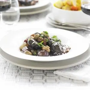 Keto Nut-Free Braised beef in red wine — French recipe