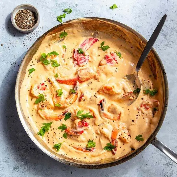 Nut-Free Egg-Free Seafood Newburg — Mediterranean recipe