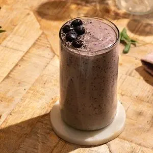 Vegan Vegetarian Keto-Friendly Berry Avocado Smoothie — American recipe