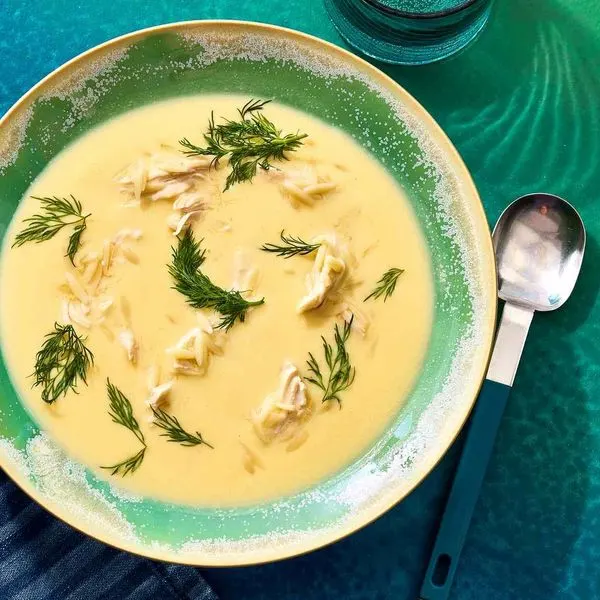Gluten-Free Dairy-Free Avgolemono Soup (Greek Lemon-Egg Chicken Soup) Recipe — Mediterranean recipe