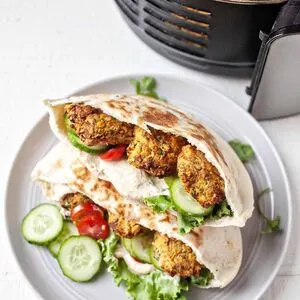 Vegetarian Gluten-Free Air Fryer Falafel — Mediterranean recipe