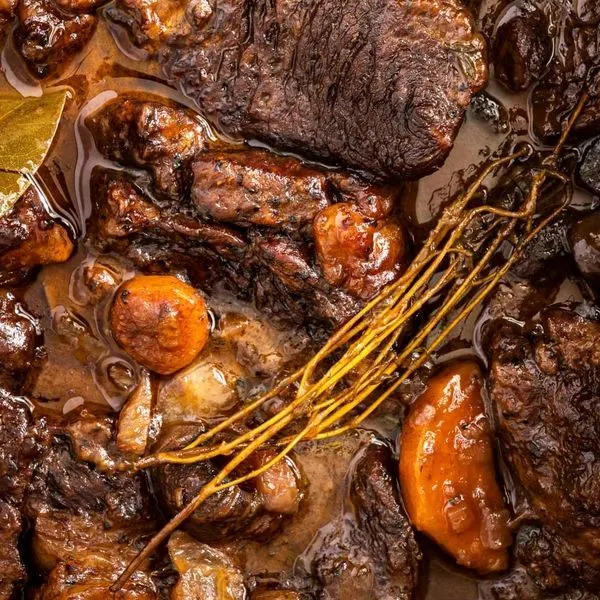 Keto Nut-Free Braised Beef — French recipe