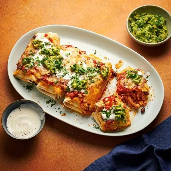 Nut-Free Shellfish-Free Slow cooker enchiladas — Mexican recipe